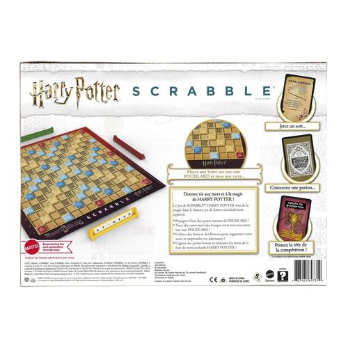 Mattel Games - Scrabble Deluxe - Jeu De Société - 10 Ans Et +