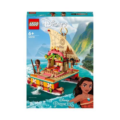 Lego Disney - Le Bateau D'exploration De Vaiana - 43210