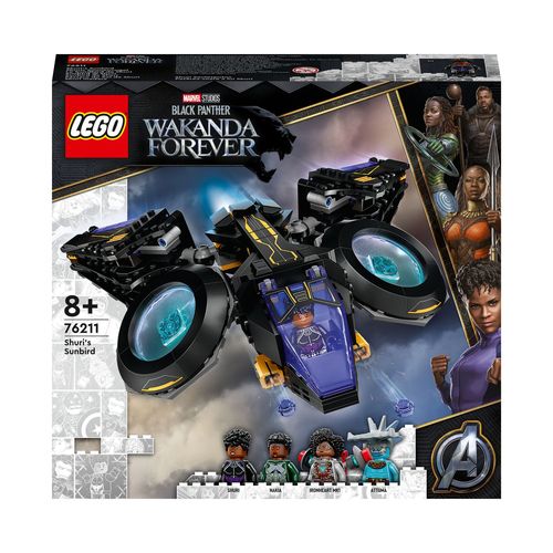 Lego Marvel - Le Sunbird De Shuri - 76211