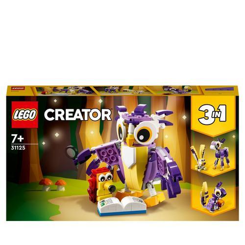 Lego 31125 - Fabuleuses Créatures De La Forêt