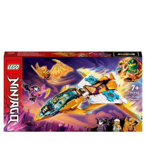 Lego Ninjago - Le Jet Dragon D'or De Zane - 71770