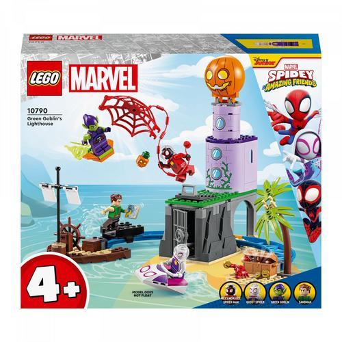Lego Marvel - L'équipe Spidey Au Phare Du Bouffon Vert - 10790