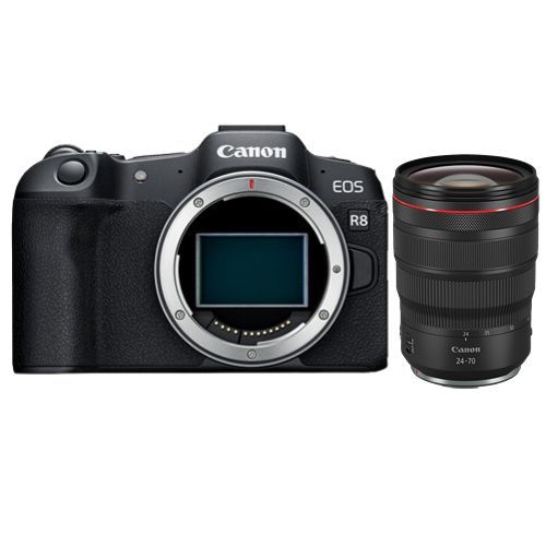 Appareil photo Canon EOS R8+RF 24-70mm f2.8L IS USM
