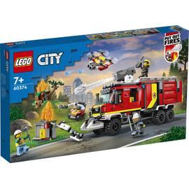 LEGO City 60282 L'unité de commandement des pompiers avec caserne et camion  de pompiers 