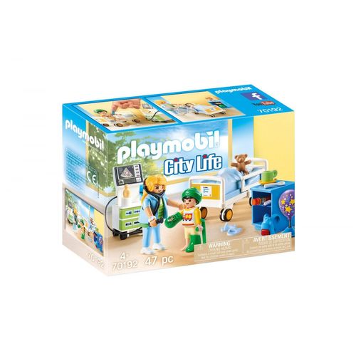 Playmobil 70192 - Chambre D'hôpital Enfant