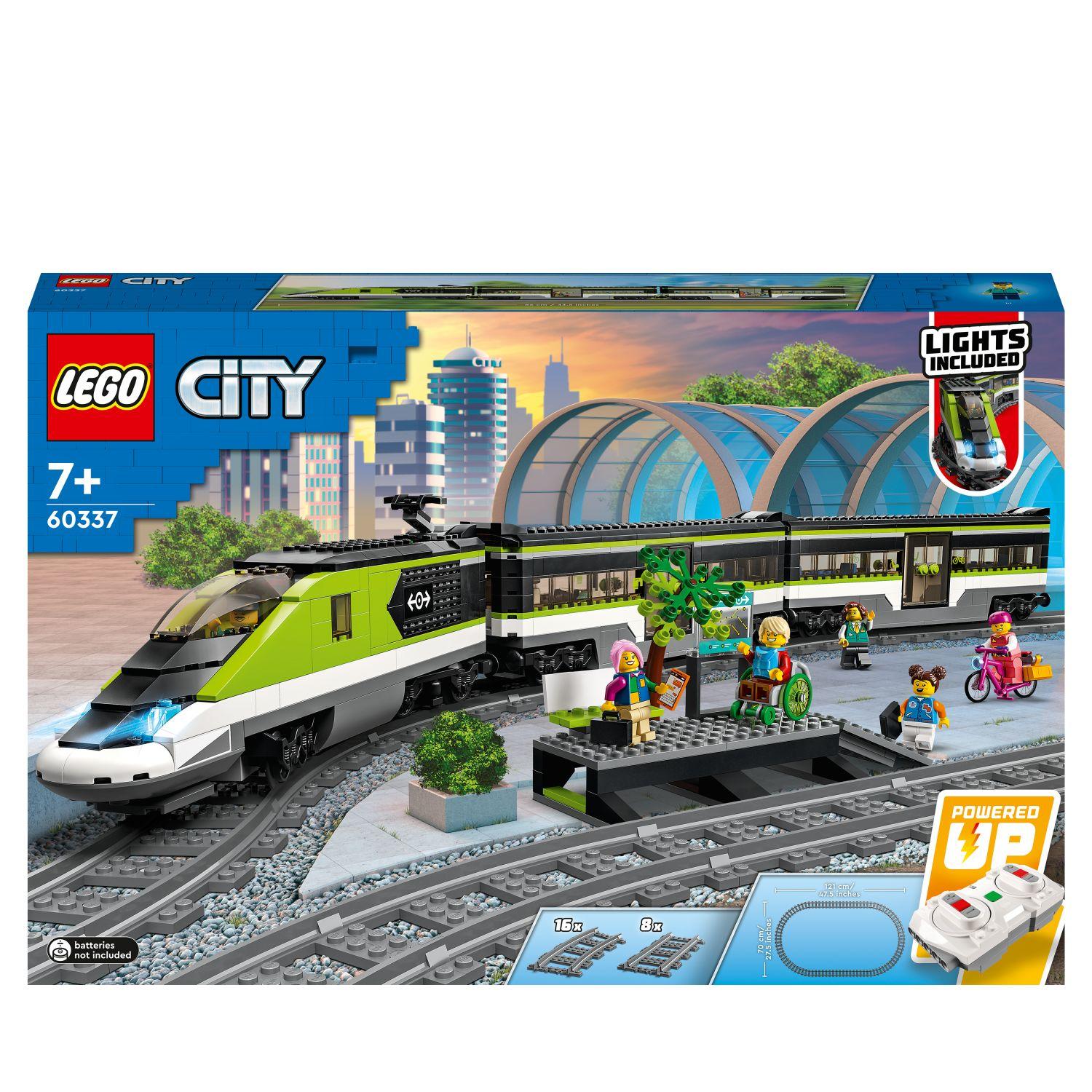 Soldes LEGO City - Le train de passagers télécommandé (60197) 2024