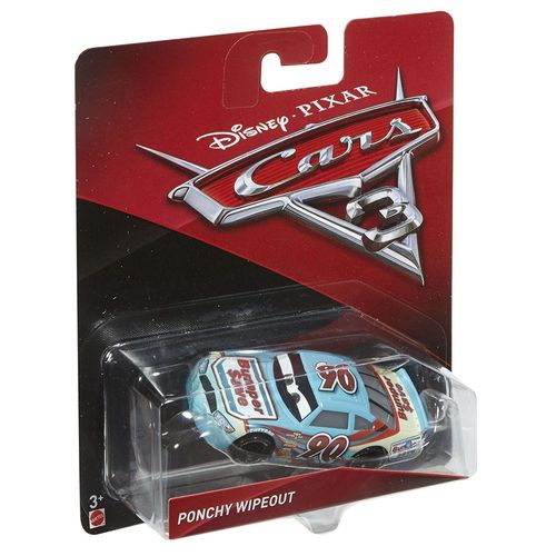 Mini Vehicules Cars Disney Cars - Véhicule Ponchy Wipeout - Petite Voiture  - 3 Ans Et +