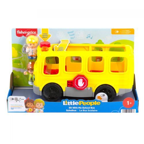 Figurine Little People Fisher-Price - Little People - Le Bus Scolaire - Jouet D'éveil - 12 Mois Et +