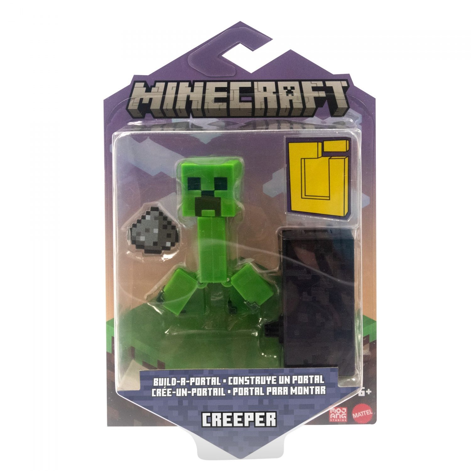 Mattel Minecraft Minecraft Figurine Articulée Loup (8 cm) avec 1