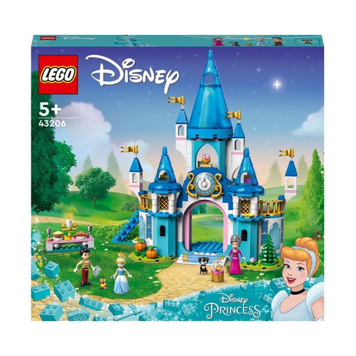 LEGO Disney - Le château de Cendrillon et du Prince charmant - 43206
