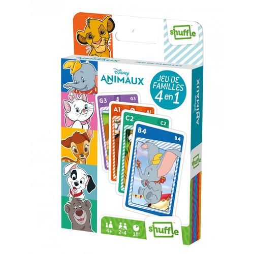 Jeu Enfants Disney Animaux - Jeu De Cartes 4en1 - Display - 10006050-0001