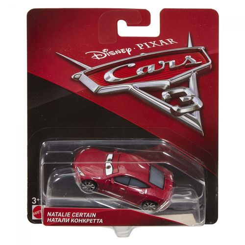 Mini Vehicules Cars Disney Cars - Véhicule Natalie Certain - Petite Voiture  - 3 Ans Et +