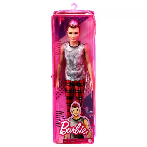 Barbie Fab Barbie - Ken Fashionista Look Rock - Poupée Mannequin - Dès 3 Ans