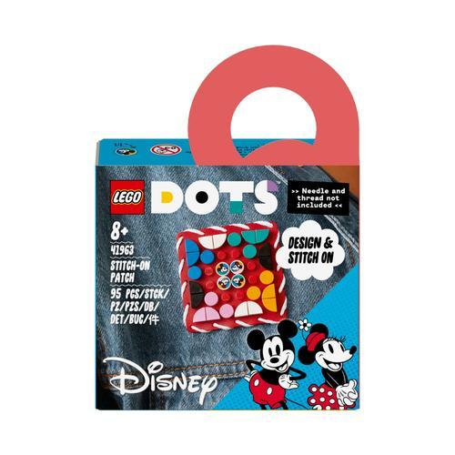 Lego Dots - Plaque À Coudre Mickey Mouse Et Minnie Mouse - 41963