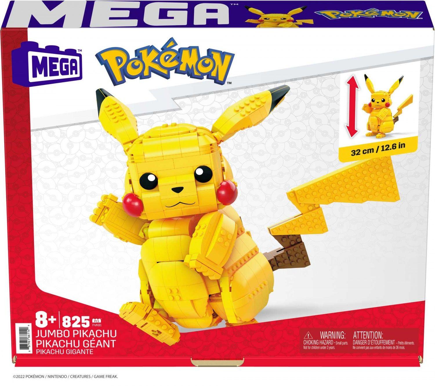 MEGA Mega Construx - Pokémon Pikachu géant à construire pas cher