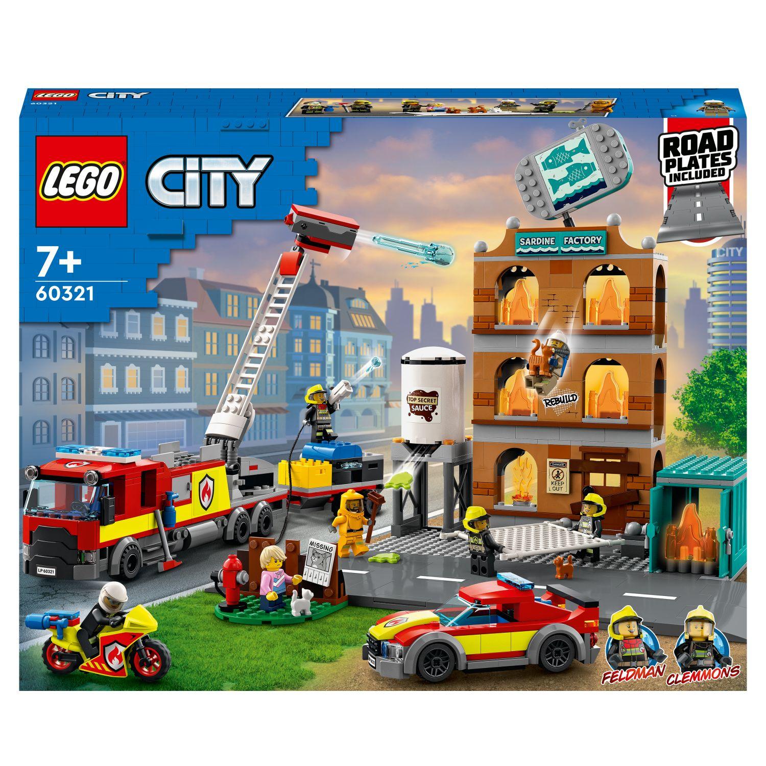 Lego city camion pompier Boutique en Ligne