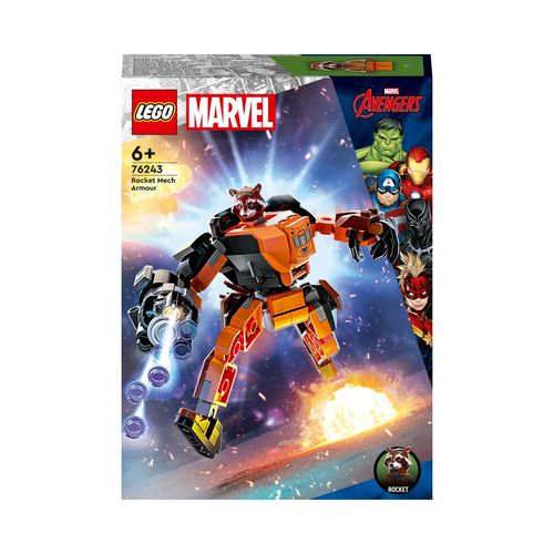 LEGO Marvel - L'armure robot de Rocket - 76243