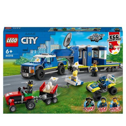 Lego City - Le Camion De Commandement Mobile De La Police - 60315