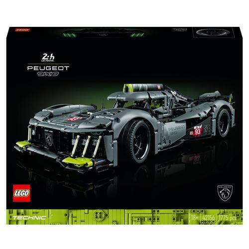 Lego Technic - Peugeot 9x8 24h Le Mans Hybrid Hypercar - 42156