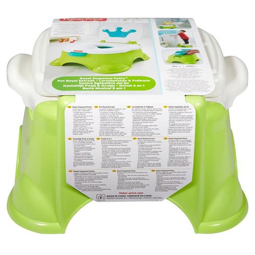 Fisher-price - pot royal estrade - pot d'apprentissage bébé - 1 an