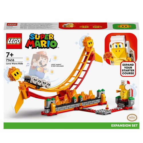 LEGO Super Mario - Ensemble d'extension Le manège de la vague de lave - 71416