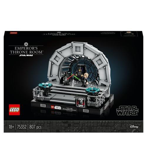 Lego Star Wars - Diorama De La Salle Du Trône De L'empereur - 75352