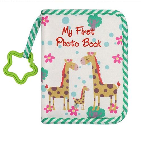 Album De Livres En Tissu - Aqsacokiya - Premier Album Photo Cadeaux Pour Bébés 4 X 6 Pouces Peuvent Contenir 17 Photos