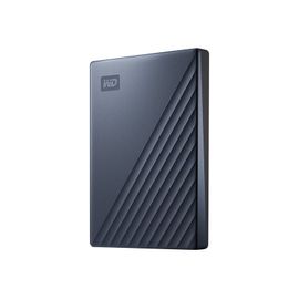 WD My Passport Ultra WDBC3C0020BBL - Disque dur - chiffré - 2 To - externe (portable) - USB 3.0 (USB-C connecteur) - AES 256 bits - bleu