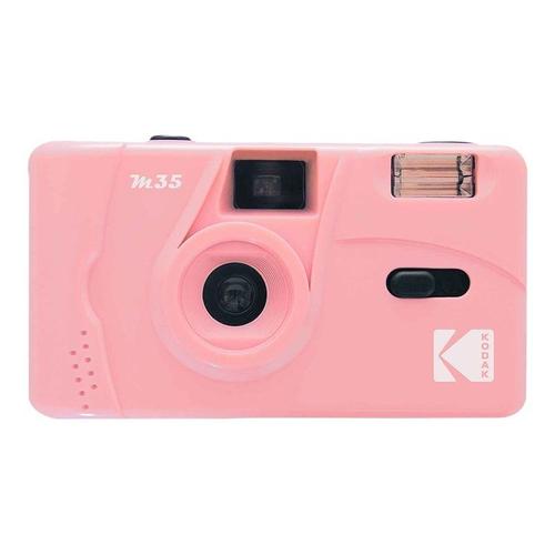 Appareil photo Pointer et tirer Kodak M35 35mm - objectif : 31 mm rose bonbon