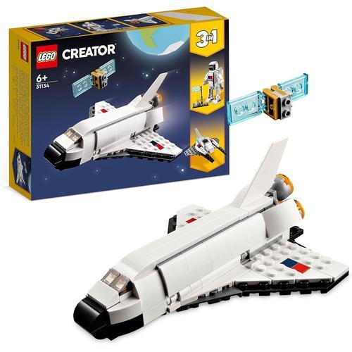 Lego Creator 3-En-1 Hélicoptère D'aventure, Jouet D'hélicoptère, Avion Et Bateau, Pour Enfants Dès 6 Ans