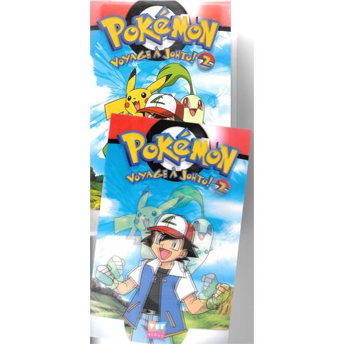 Pokémon - Voyage À Jhoto ! (Vol. 2) [Vhs] Avec Carte Holo Plastifiée De La Pochette