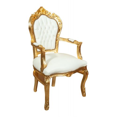 Fauteuil Louis Xvi De Style Français En Hêtre Massif