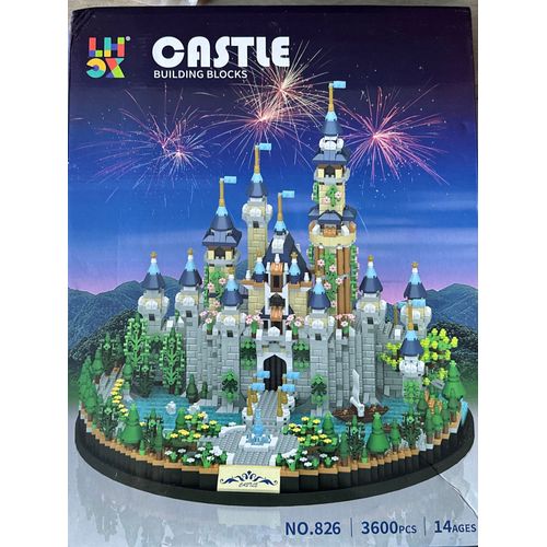 Kit De Bloc De Construction Château 