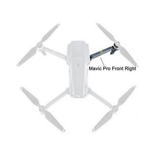 Mavic 2 Avant Droit - Accessoires Pour Dji Mavic 2 Pro, Avant Gauche, Avant Droit, Arrière Droit, Bras Avec Moteur Sans Blush, Pièces Détachées-Générique