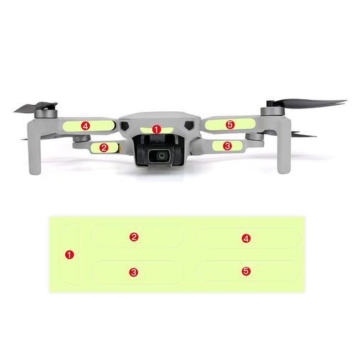 Autocollants Lumineux Pour Mini Drone Dji Mavic, Accessoires De Bricolage, Pièces De Mise À Niveau Mavic Mini Bras-Générique