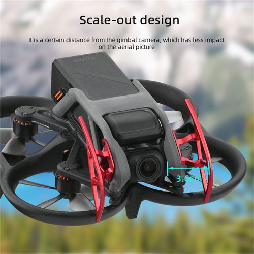Violet - Capot'objectif Pour Importateur Dji Avata, Protecteur De Capuchon'objectif, Cardan, Protection De Caméra, Bouclier Antireflet, Accessoires Dji Avata-Générique