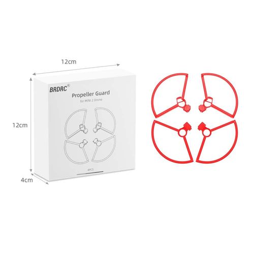 Rouge - Garde De Protection'hélice Pour Dji Mini 2/Se, Anneau De Protection Anti Collision À Dégagement Rapide, Accessoire De Importateur-Générique