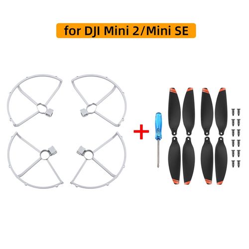 2 Sur 1 C - Garde D'hélice Pour Drone Dji Mavic Mini 2/Mini/Mini Se, Anneau De Protection À Dégagement Rapide, Cage De Protection, Accessoire-Générique