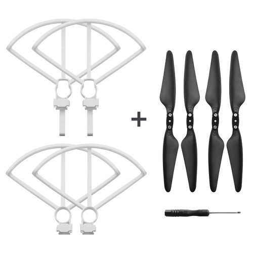 Accessoires De Garde Blanche - Garde D'hélice Pour Drone Hubsan Zino H117s, Accessoires, Couvercle De Protection, Lames, Pièces Rc Quadrirotor-Générique