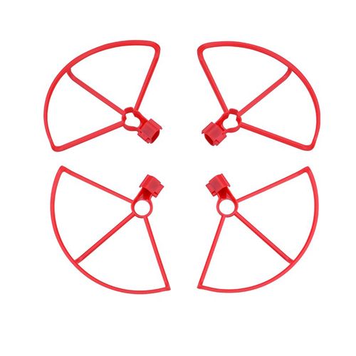 Garde D'hélice Rouge - Garde'hélice Pour Dji Mini 3 Pro, Accessoires De Protection À Dégagement Rapide, Cage De Protection Des Lames, Accessoire De Drone Au Design Léger-Générique