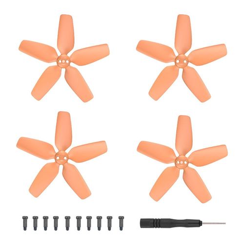 Accessoires Orange - Garde'hélices Pour Drone Dji Avata, Accessoires De Caméra, Kit De Rangement Léger, Boîte De Protection De Lame, Ensemble Silencieux-Générique
