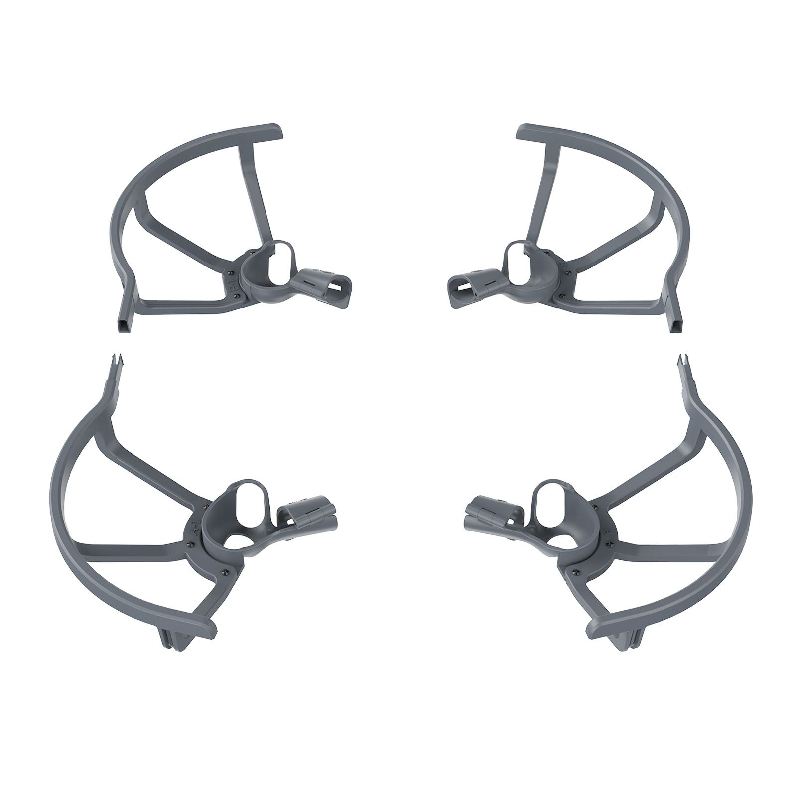 Gris Clair - Pare Chocs'hlice Pour Drone Dji Fpv Combo, Tra...