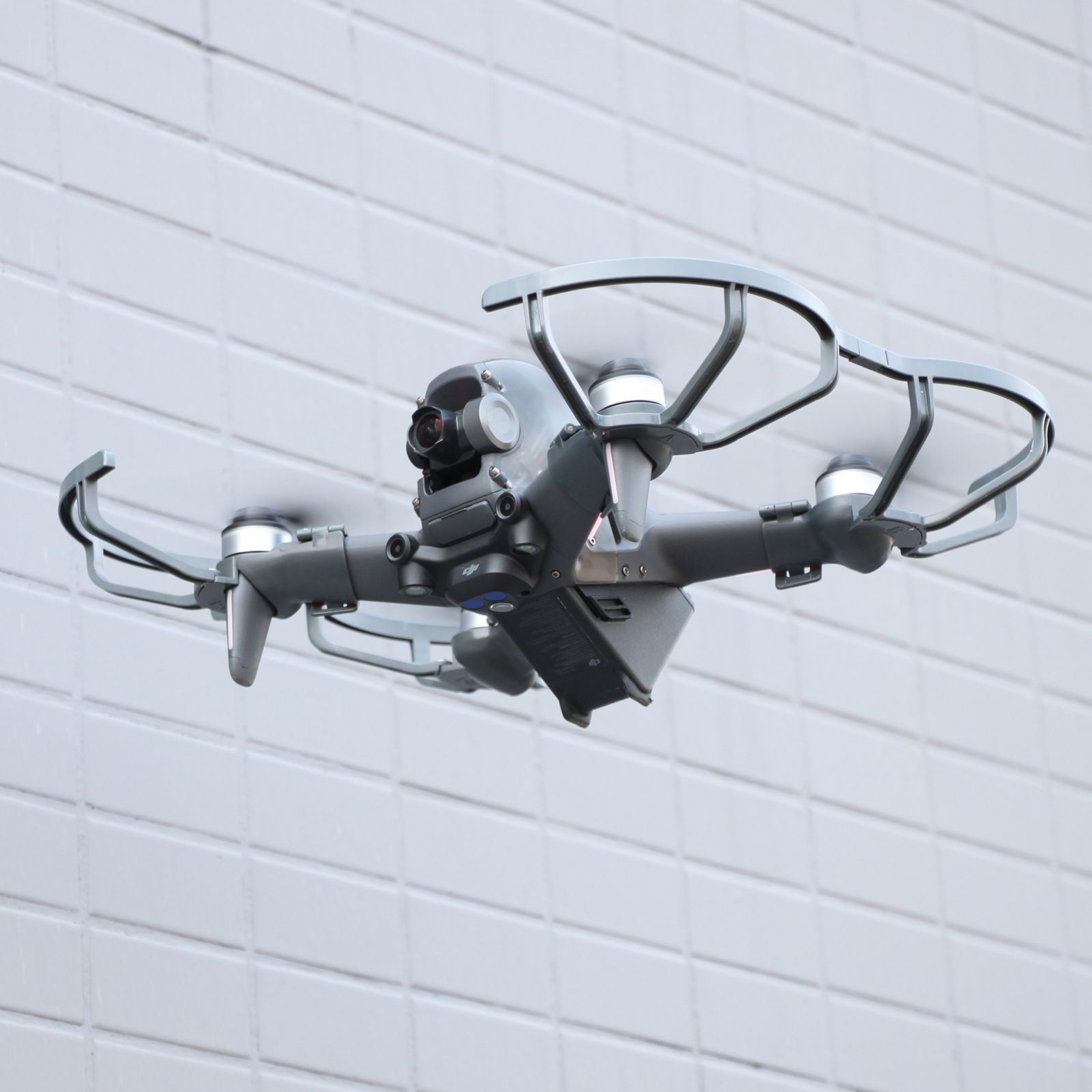Gris Clair - Pare Chocs'hlice Pour Drone Dji Fpv Combo, Tra... - 2