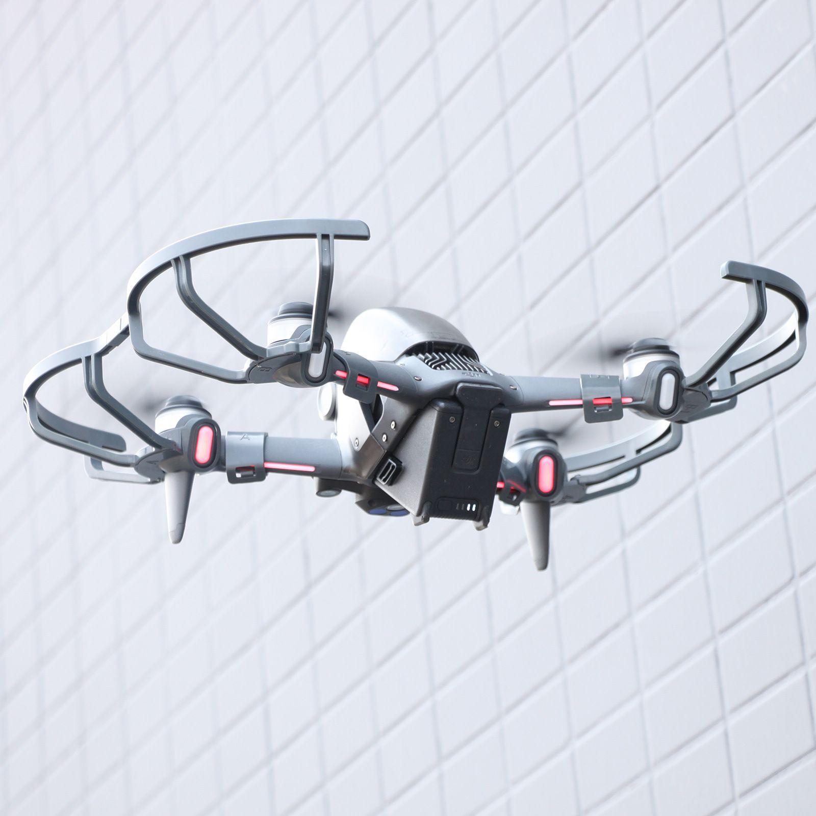 Gris Clair - Pare Chocs'hlice Pour Drone Dji Fpv Combo, Tra... - 3