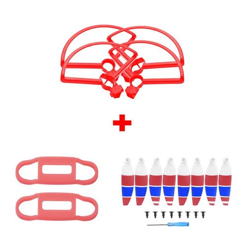 Set Rouge - Protecteur D'hélice À Dégagement Rapide Pour Drone Dji Mavic Mini 2/Se, Kit De 4 Pièces, Accessoires De Protection De Lame, Couvercle D'anneau-Générique