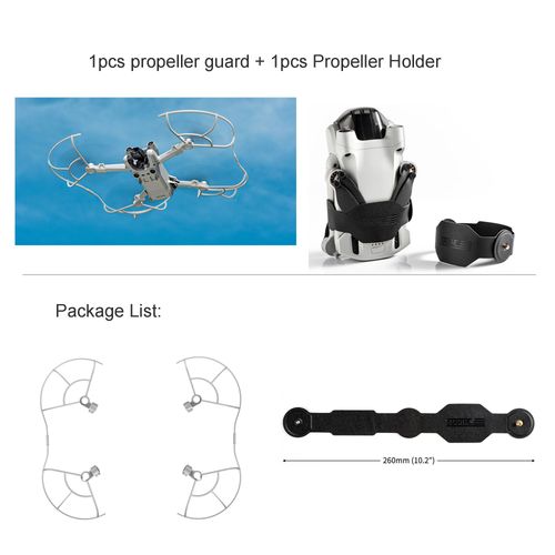 Wrop - Protecteur'hélice Amovible À Dégagement Rapide Pour Drone Mavic Mini 3 Pro Dji Mini 3 Pro, Accessoires, Couvercle'hélice-Générique