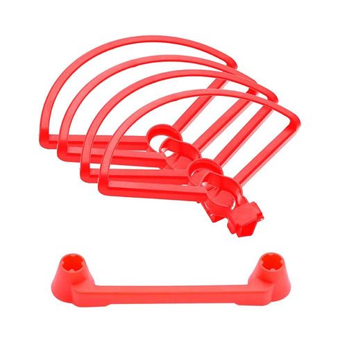 Set Rouge - Protecteur'hélice Anti Collision À Dégagement Rapide, Anneau De Protection, Bascule De Télécommande, Pour Dji Mavic Mini Drone, Accessoire-Générique