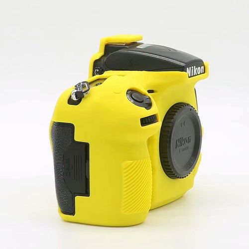 D810 Jaune - Sac En Caoutchouc De Silicone Souple Pour Nikon Dplaquing,Housse De Protection Pour Appareil Photo Reflex Numérique, Nouveau-Générique