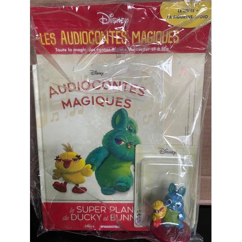 Figurine + Livre Les Audiocontes Magiques Le Super Plan De Ducky Disney Altaya