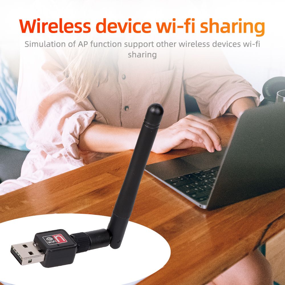 Adaptateur WiFi de 150 Mbps - 2.4G 5G Gigabit Wireless Netwo... - 2